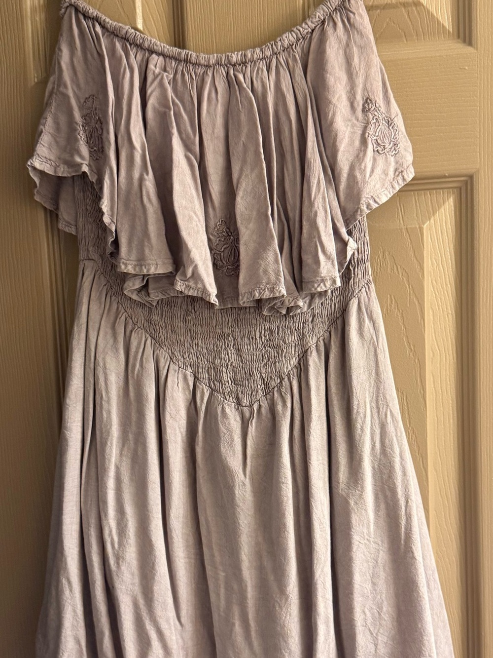 raya sun Soft Lavender Blouse